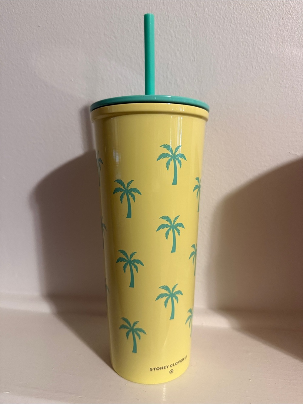Stoney Clover Co. Palm Tree Yellow & Teal Tumbler x Target